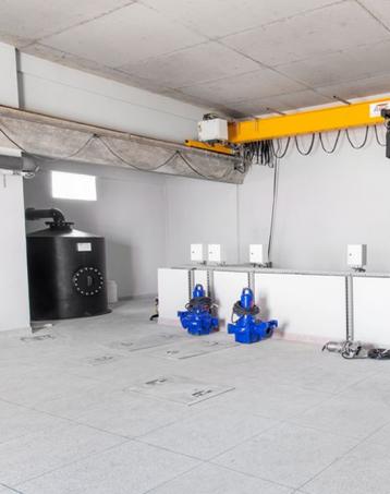 Station de pompage combinée EU et EP du lotissement ESSAFAE