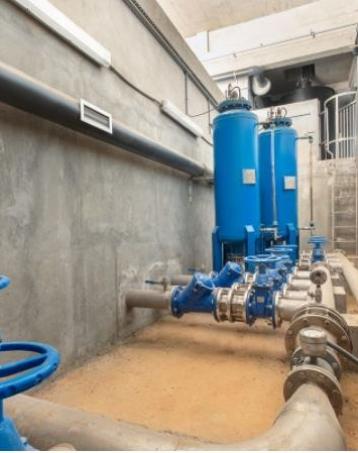 Réalisation clé en mains de station de pompage combinée EU et EP du lotissement DYAR - ESSALAM